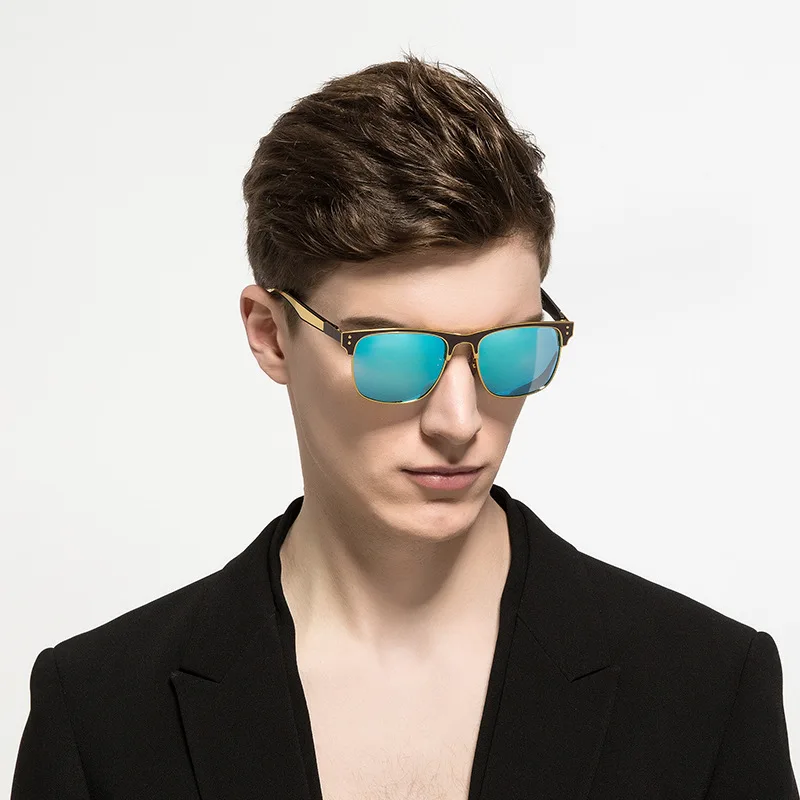 The new polarizing sunglasses of the male aluminium magnesium mirror frame fashion sun glasses brand design driving mirror
The new polarizing sunglasses of the male aluminium magnesium mirror frame fashion sun glasses brand design driving mirror