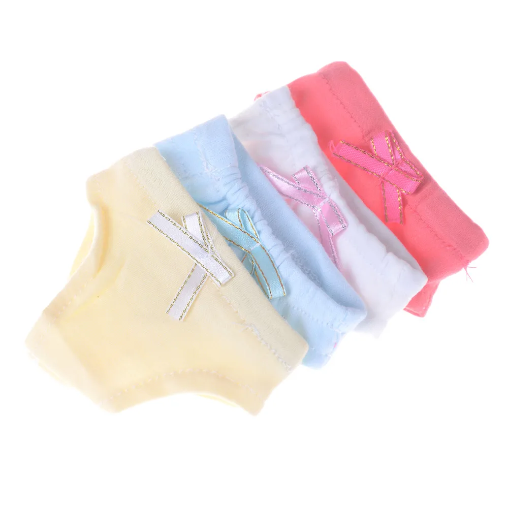 2Pcs/Lot 18 inch Underwear Briefs Dolls Knickers For Dolls Underpant For Doll Accessories Color Random
2Pcs/Lot 18 inch Underwear Briefs Dolls Knickers For Dolls Underpant For Doll Accessories Color Random