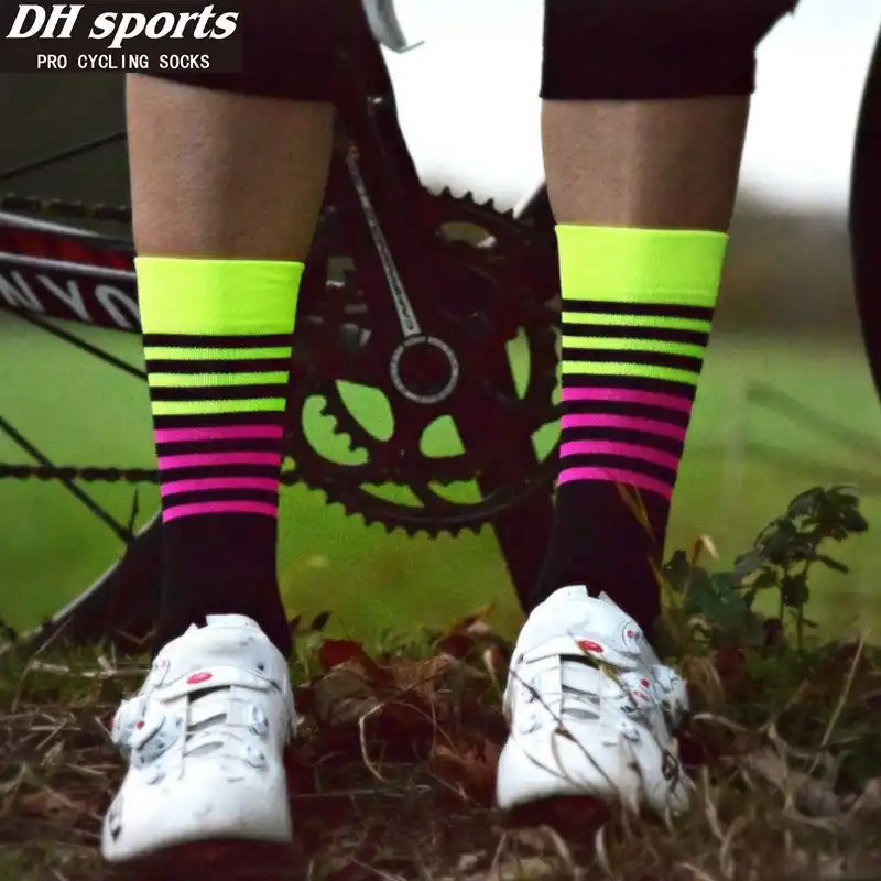 Men Women Cycling Socks Breathable MTB Bike Mountain Racing Riding Cotton Socks