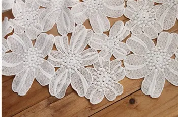 off White Bridal Wedding Lace Fabric QMich Embroidery Daisy Flowers Hollowed Out Florals Lace Fabrics on sale 5yards
off White Bridal Wedding Lace Fabric QMich Embroidery Daisy Flowers Hollowed Out Florals Lace Fabrics on sale 5yards