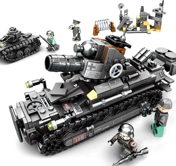 WW2 Self-propelled mortar Empire Karl Cannon Building Blocks Military Tank Gun Bricks Educational Toys For Children
WW2 Self-propelled mortar Empire Karl Cannon Building Blocks Military Tank Gun Bricks Educational Toys For Children