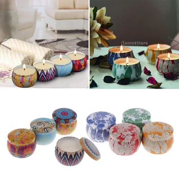 8x National Style Scented Candles Naturals Soy Wax Portable Travel Tin Candle for Aromatherapy Wedding Yoga Party Home Decor
8x National Style Scented Candles Naturals Soy Wax Portable Travel Tin Candle for Aromatherapy Wedding Yoga Party Home Decor