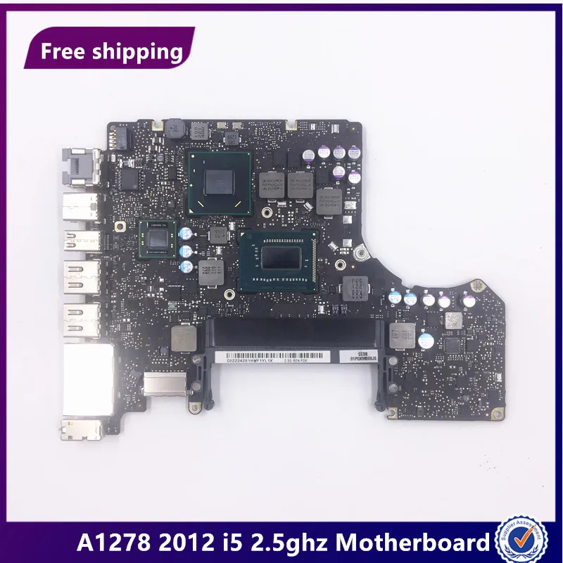 Promotion For Macbook Pro 13" A1278 1278 2012 i5 2.5 GHZ Md101LL/A MD101 Logic Board laptop Motherboard 661-6588 820-3115-B
Promotion For Macbook Pro 13" A1278 1278 2012 i5 2.5 GHZ Md101LL/A MD101 Logic Board laptop Motherboard 661-6588 820-3115-B