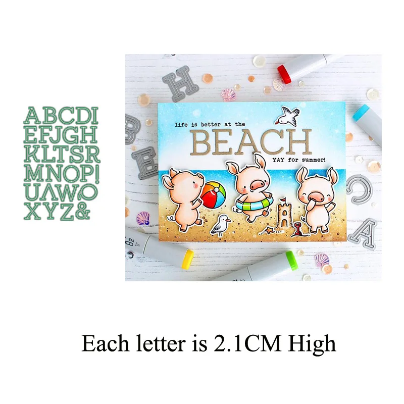 27 letters 2019 NEW Metal Cutting Dies Scrapbooking for Card Making Photo Album DIY Embossing Cuts Lucky Goddess Craft
27 letters 2019 NEW Metal Cutting Dies Scrapbooking for Card Making Photo Album DIY Embossing Cuts Lucky Goddess Craft