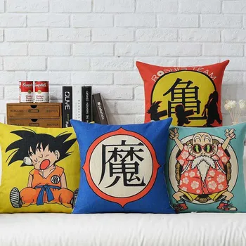 Japanese Anime Dragon Ball Printed Cushion Cover Home Decorative Pillow Case Cojines Decorativos Para Sofa Pillow Cover Almofada
Japanese Anime Dragon Ball Printed Cushion Cover Home Decorative Pillow Case Cojines Decorativos Para Sofa Pillow Cover Almofada