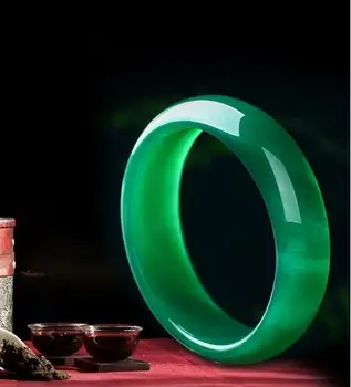 wide cuff green bangle bracelet agate BEAUTIFUL sweet women charm chalcedony bangle bracelet luck 58-62MM
wide cuff green bangle bracelet agate BEAUTIFUL sweet women charm chalcedony bangle bracelet luck 58-62MM