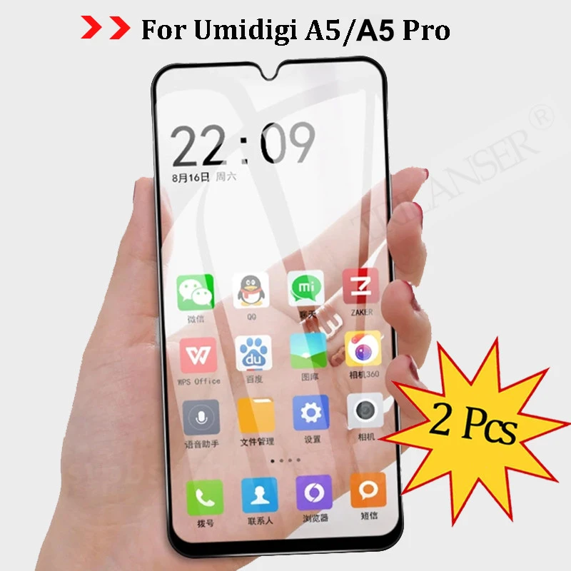 TRILANSER закаленное стекло для Umidigi A5 A 5 Pro Glass защита юмидиджи а про защитное умидиги