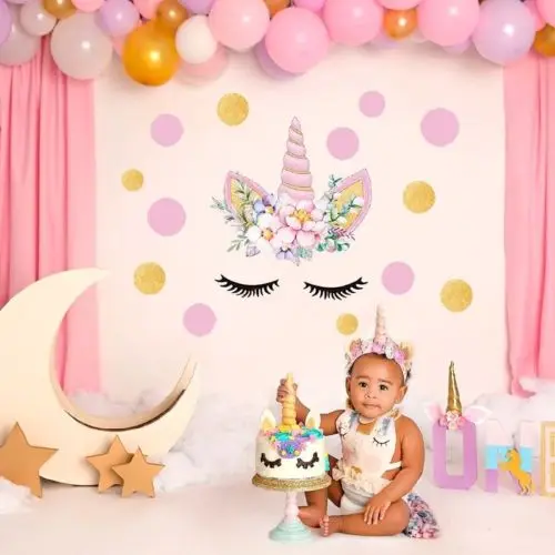 Unicorn Wall Decals Girls Room Removable Wall Sticker Kids Bedroom Baby Wall Decor Gift Unicorn Birthday Party Favors Decoration
Unicorn Wall Decals Girls Room Removable Wall Sticker Kids Bedroom Baby Wall Decor Gift Unicorn Birthday Party Favors Decoration