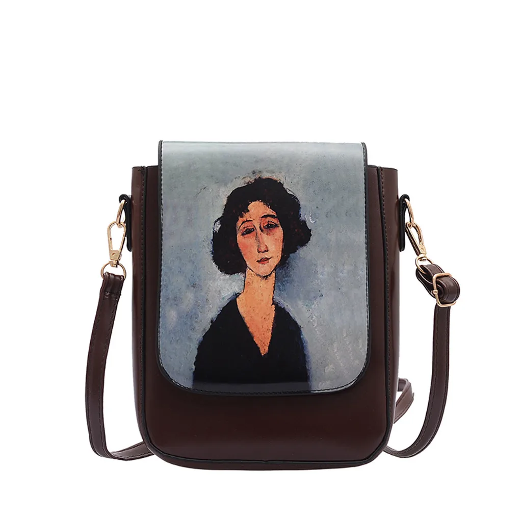 Ladies Retro flap shape messenger bag Character Lady Pattern Wild Shoulder Bag Phone Coin Bag Small Japanese style Bolsas Mujer
Ladies Retro flap shape messenger bag Character Lady Pattern Wild Shoulder Bag Phone Coin Bag Small Japanese style Bolsas Mujer