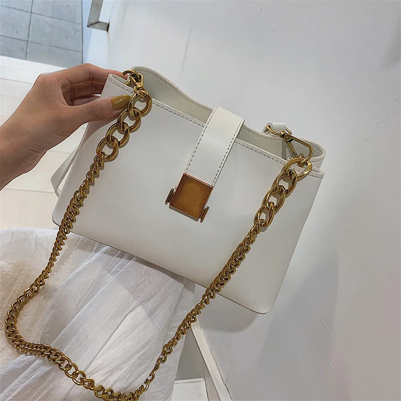 Фото Роскошная Брендовая женская сумка-тоут на цепочке модная новинка 2019 кросс-боди