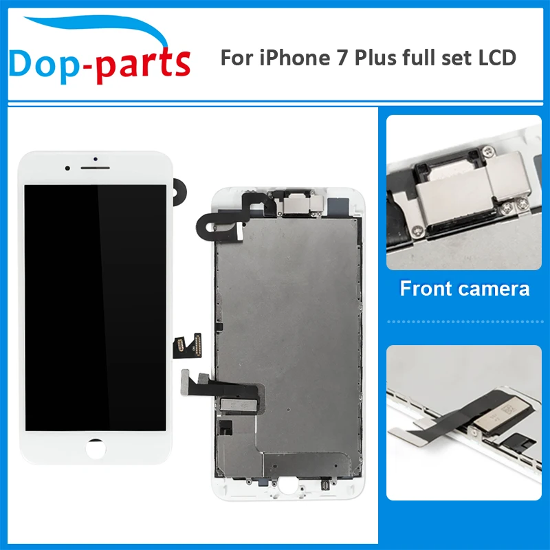 3PCS Full Set LCD Display For iPhone 7 Plus LCD Display Touch Screen +Front camera Digitizer Assembly Replacement
3PCS Full Set LCD Display For iPhone 7 Plus LCD Display Touch Screen +Front camera Digitizer Assembly Replacement