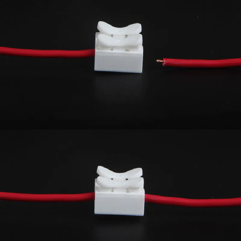 Press type wire connector 2 pin header Fast connection fit for 0.5 1 1.5 Square millimeter 50pcs/lot free shipping
Press type wire connector 2 pin header Fast connection fit for 0.5 1 1.5 Square millimeter 50pcs/lot free shipping
