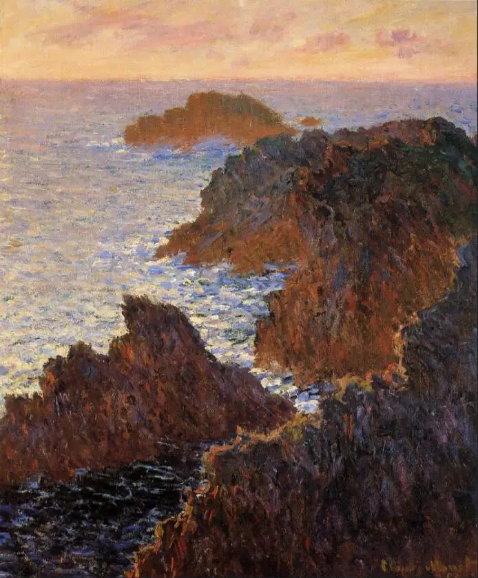 High quality Oil painting Canvas Reproductions Rocks at Belle-Ile, Port-Domois (1886) By Claude Monet Painting hand painted
High quality Oil painting Canvas Reproductions Rocks at Belle-Ile, Port-Domois (1886) By Claude Monet Painting hand painted