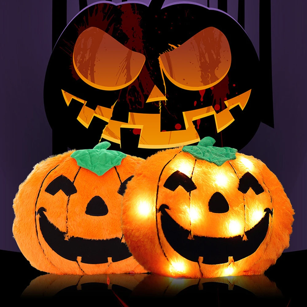 Halloween Cartoon Pumpkin Pp Cotton Stuffed Cute Plush Toys Super Soft Sleeping Music Plush Toy Bedroom Sofa Pillows
Halloween Cartoon Pumpkin Pp Cotton Stuffed Cute Plush Toys Super Soft Sleeping Music Plush Toy Bedroom Sofa Pillows