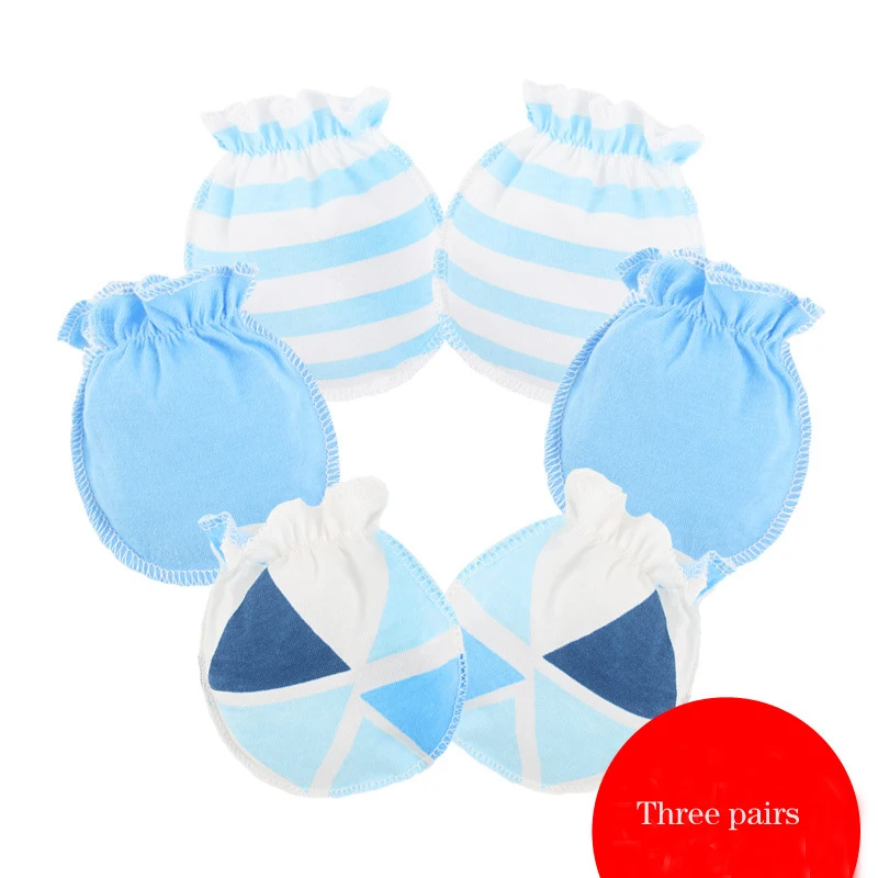 Newborn Baby boy and girl Scratch Mittens 0-6 months Winter Cotton Four Seasons kids gloves Newborn Baby boy and girl Scratch Mittens 0-6 months Winter Cotton Four Seasons kids gloves