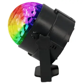 Small Crystal Magic Ball Light Sound Activated Rotating Ball Lights 4W RGB LED Stage Lights For Christmas Home KTV Xmas Party
Small Crystal Magic Ball Light Sound Activated Rotating Ball Lights 4W RGB LED Stage Lights For Christmas Home KTV Xmas Party