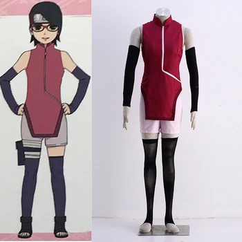 Anime Naruto Cosplay Clothing-Boruto Naruto The Movie Uchiha Sarada Cheongsam Set Anime Cosplay Costume For Women
Anime Naruto Cosplay Clothing-Boruto Naruto The Movie Uchiha Sarada Cheongsam Set Anime Cosplay Costume For Women
