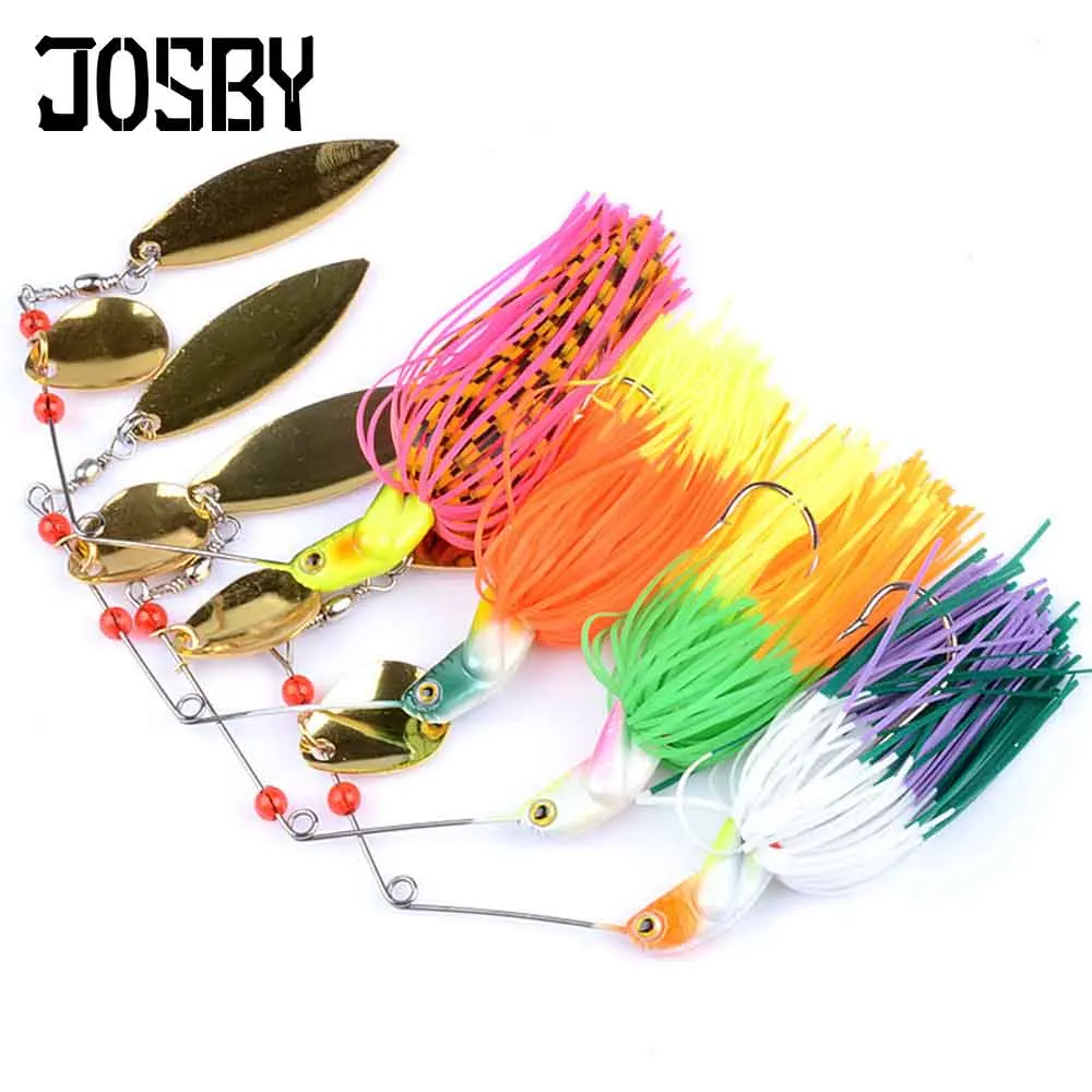 JOSBY 1pc/lot 14g 17g 20.5g 24g spinner bait fishing lure Rotating composite sequins metal bait Buzzbait wobbler chatter
JOSBY 1pc/lot 14g 17g 20.5g 24g spinner bait fishing lure Rotating composite sequins metal bait Buzzbait wobbler chatter