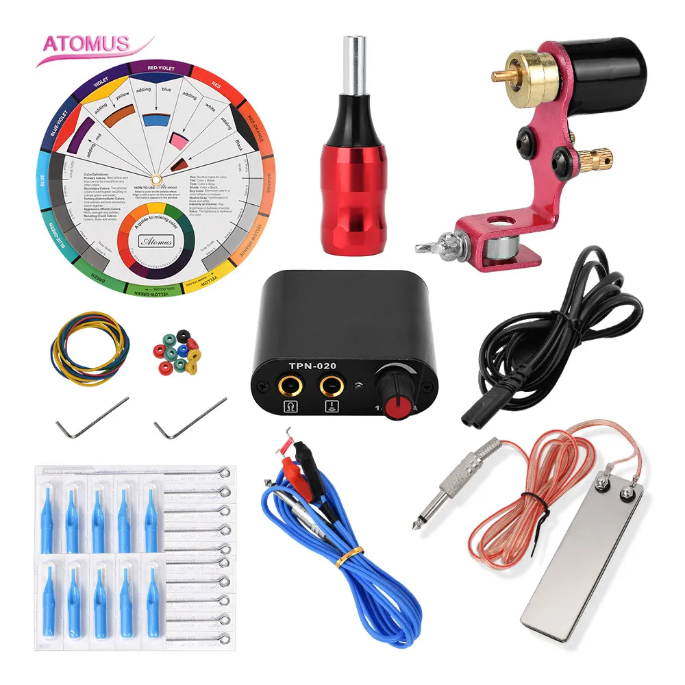 Tattoo Machine Rotary Kit Set Pen Maquina De Tatuar Tato Starter Tatuagem Caneta Supplies Ensemble A Tatouer Professionnelle Kit
Tattoo Machine Rotary Kit Set Pen Maquina De Tatuar Tato Starter Tatuagem Caneta Supplies Ensemble A Tatouer Professionnelle Kit