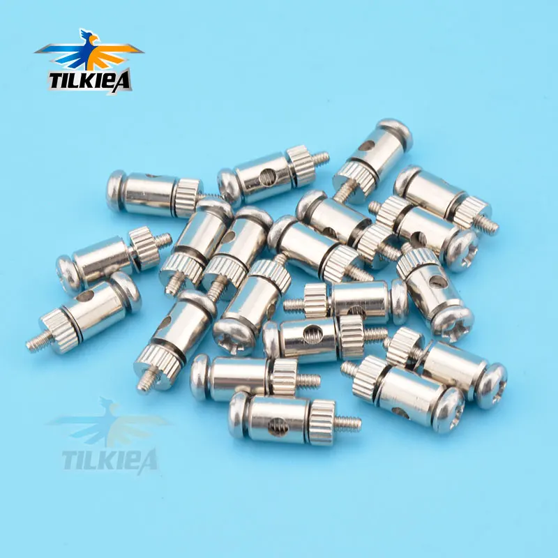 10/100pcs High Quality RC Air Plane Push Rod Linkage Stoppers Servo Connectors D2.0mm Pull Rod Servo Connection
10/100pcs High Quality RC Air Plane Push Rod Linkage Stoppers Servo Connectors D2.0mm Pull Rod Servo Connection