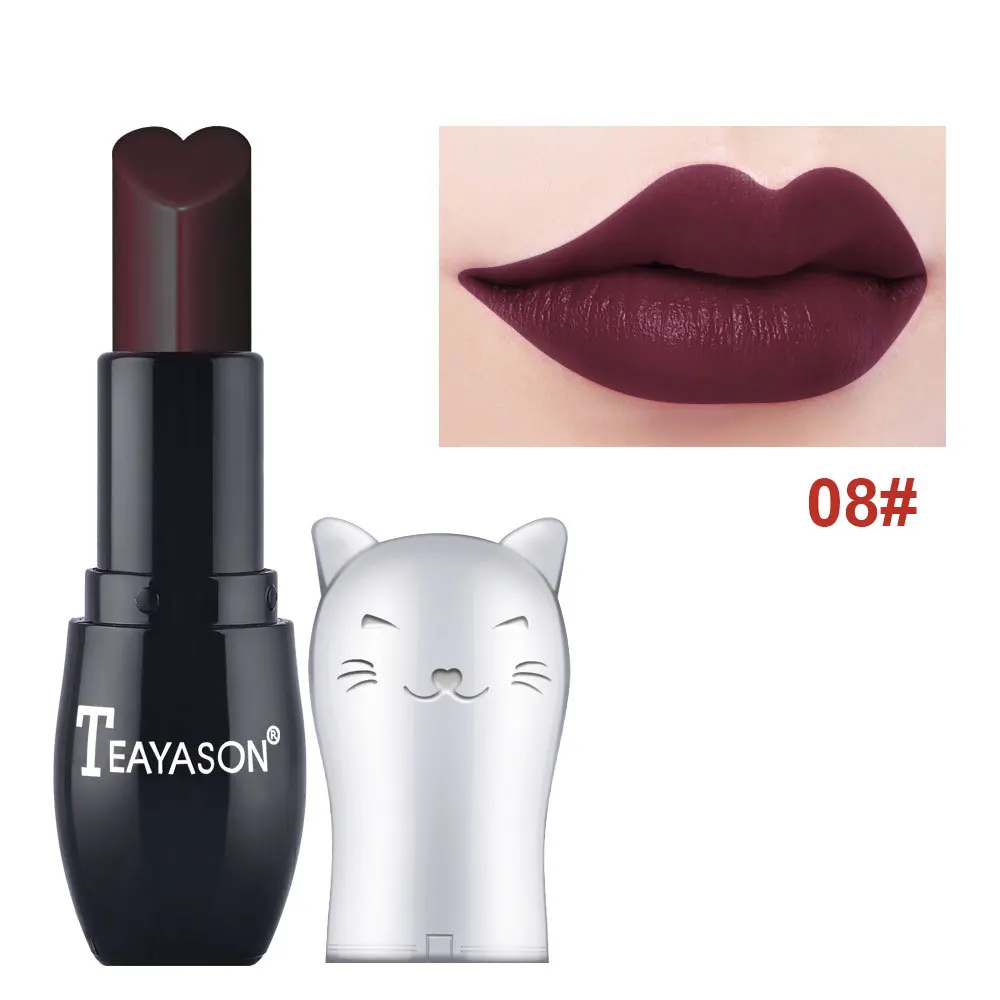 Brand Heart Shape Velvet Nude Sexy Matte Lipstick Lips Makeup Beauty Cosmetics Rouge A Levre Pintalabios Mate larga duracion
Brand Heart Shape Velvet Nude Sexy Matte Lipstick Lips Makeup Beauty Cosmetics Rouge A Levre Pintalabios Mate larga duracion