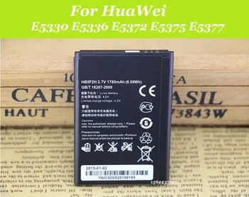 New technology 1780mAh for HuaWei E5330 E5336 E5372 E5375 E5377 High efficiency Li-ion Phone Batteries wholesale HB5F2H 2017
New technology 1780mAh for HuaWei E5330 E5336 E5372 E5375 E5377 High efficiency Li-ion Phone Batteries wholesale HB5F2H 2017