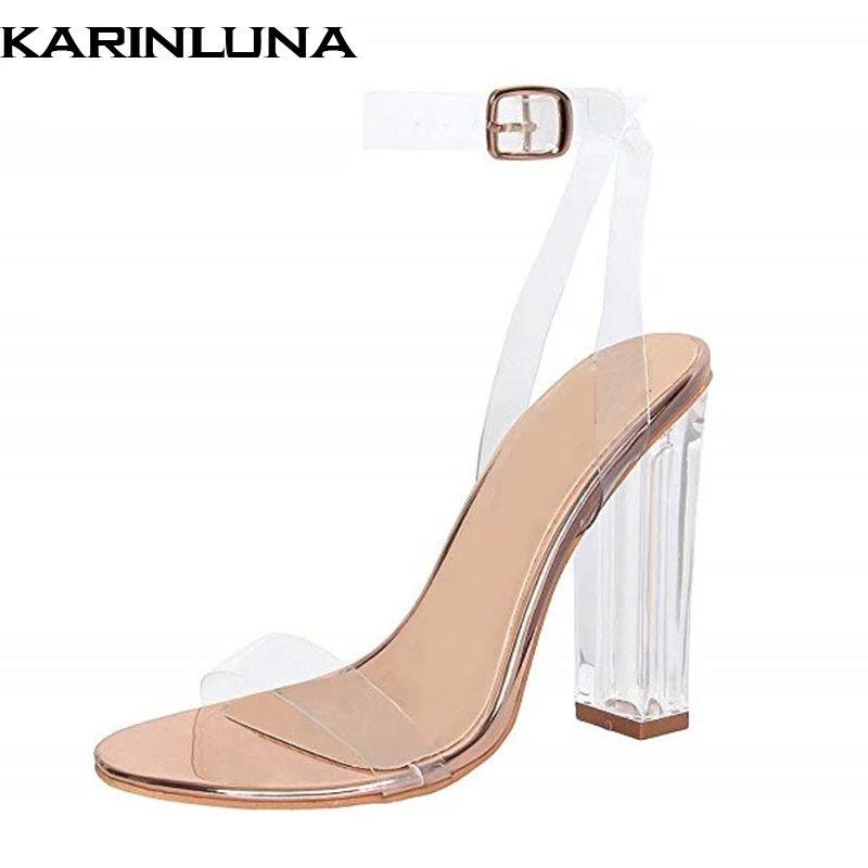 Karinluna 2019 plus size 43 brand design gladiator party Shoes Woman sexy High Heels Women shoes summer PVC sandals
Karinluna 2019 plus size 43 brand design gladiator party Shoes Woman sexy High Heels Women shoes summer PVC sandals