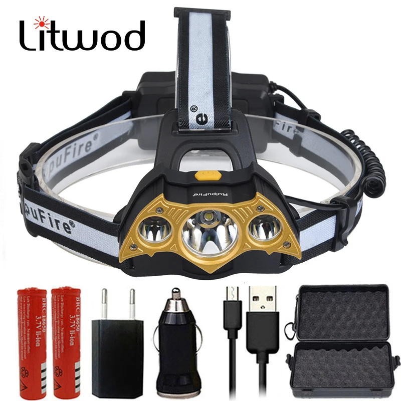 Z20 LC03 XM-L T6 3Led Headlight Super bright head lamp Personality Headlamp Bat shape Head Flashlight Light for camping
Z20 LC03 XM-L T6 3Led Headlight Super bright head lamp Personality Headlamp Bat shape Head Flashlight Light for camping