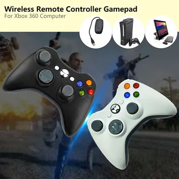 2.4G Wireless Remote Controller Gamepad For Xbox 360 Computer With PC Receiver Wireless For Microsoft Xbox360 Manette Controle
2.4G Wireless Remote Controller Gamepad For Xbox 360 Computer With PC Receiver Wireless For Microsoft Xbox360 Manette Controle