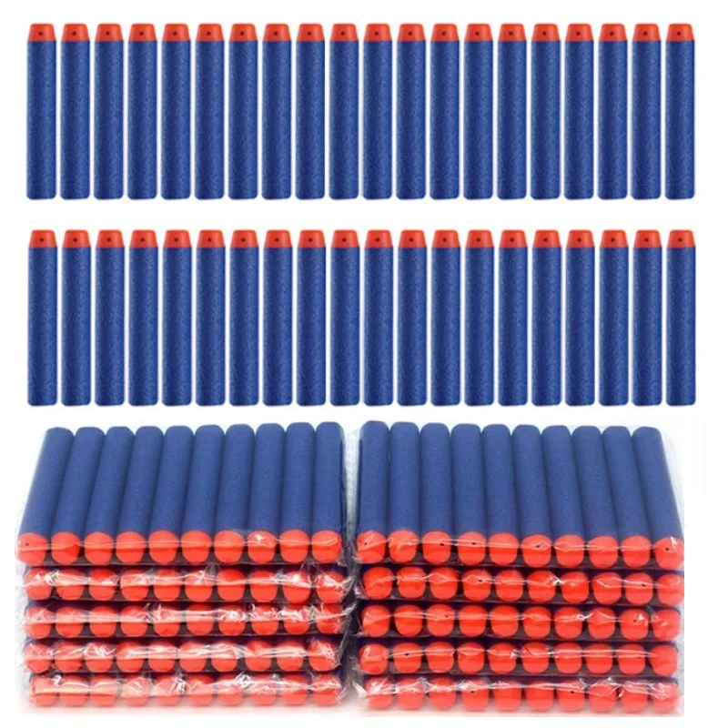 100 Pcs Nerfed Bullets Soft Hole Head 7.2cm Gun Dart Universal Standard Soft Air Guns Bullet for Nerfed Toy Gun Bullets
100 Pcs Nerfed Bullets Soft Hole Head 7.2cm Gun Dart Universal Standard Soft Air Guns Bullet for Nerfed Toy Gun Bullets