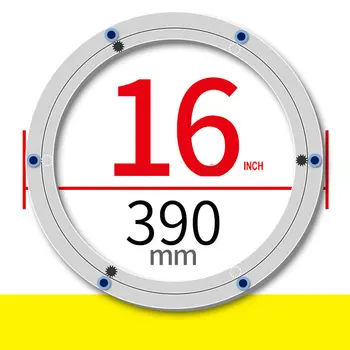 SS H16INCH/39CM ADVANCED Aluminium Alloy Lazy Susan Ball Bearing Turntable with Upgrade Anti Skid Soft Rubber Tips
SS H16INCH/39CM ADVANCED Aluminium Alloy Lazy Susan Ball Bearing Turntable with Upgrade Anti Skid Soft Rubber Tips