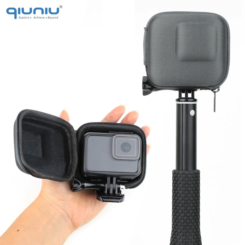 QIUNIU Mini Storage Case Compact Bag Protective Carrying Box for GoPro Hero 5 6 7 Hero7 Black/Silver/White for Go Pro Accessory
QIUNIU Mini Storage Case Compact Bag Protective Carrying Box for GoPro Hero 5 6 7 Hero7 Black/Silver/White for Go Pro Accessory