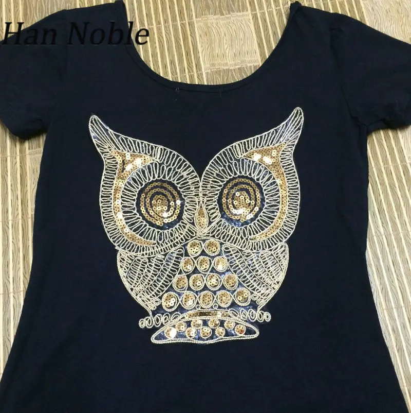 Large Owl Sequins Patches for clothing Iron on Sticker applique embroidery Sewing T-shirt DIY Accessory P100 1pcs
Large Owl Sequins Patches for clothing Iron on Sticker applique embroidery Sewing T-shirt DIY Accessory P100 1pcs
