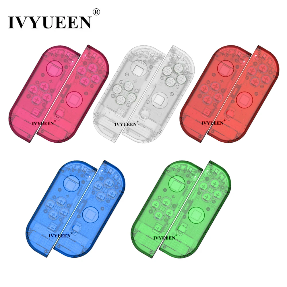 IVYUEEN 1 Pair for Nintend Switch NS Joy Con JoyCon Controller Housing Shell Cover Clear Transparent Case for Nintendoswitch
IVYUEEN 1 Pair for Nintend Switch NS Joy Con JoyCon Controller Housing Shell Cover Clear Transparent Case for Nintendoswitch