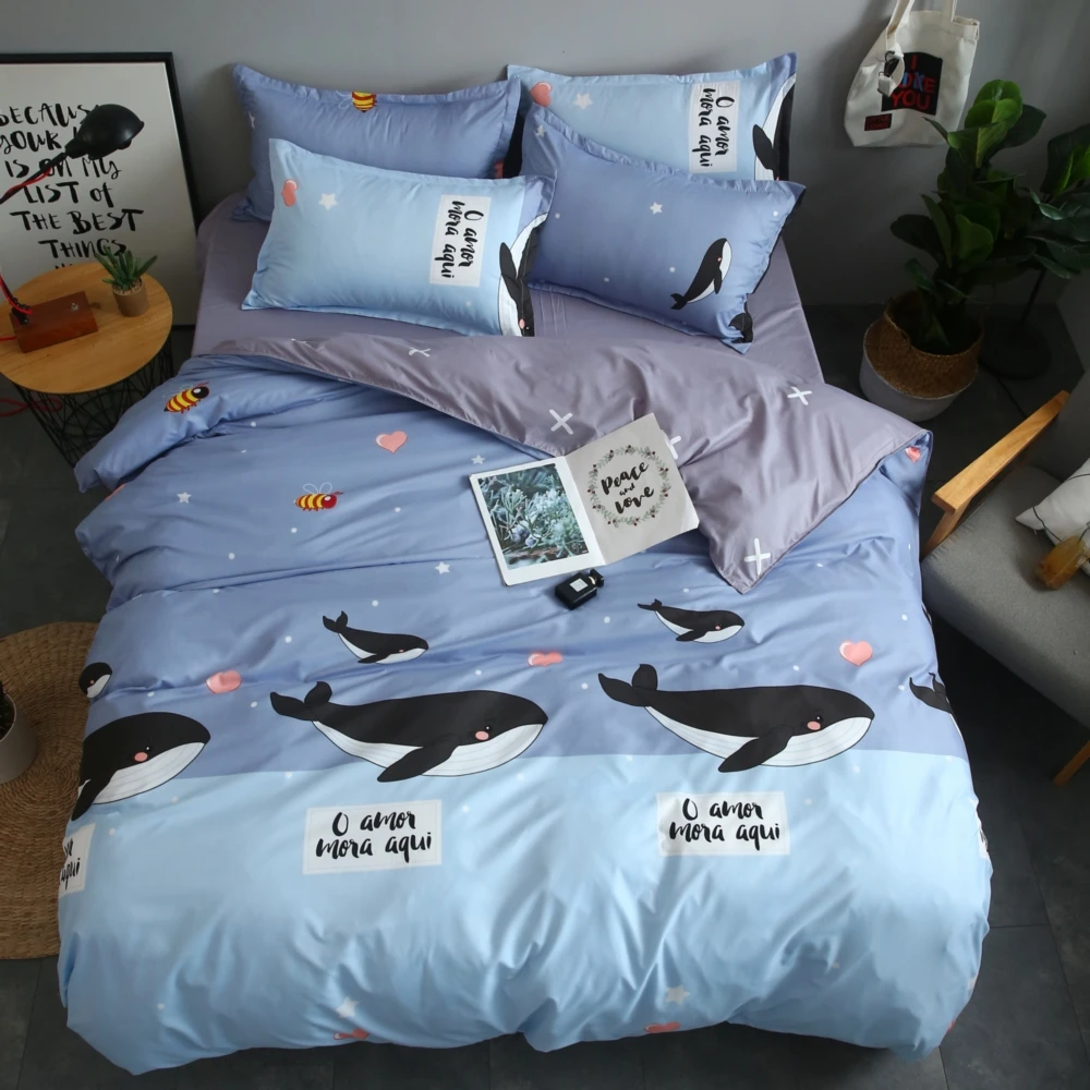 Dropshipping 2/3/4pcs King Size Bedding Sets Family Set Include Bed Sheet Duvet Cover Pillowcase Boy men Gift Shark sea
Dropshipping 2/3/4pcs King Size Bedding Sets Family Set Include Bed Sheet Duvet Cover Pillowcase Boy men Gift Shark sea