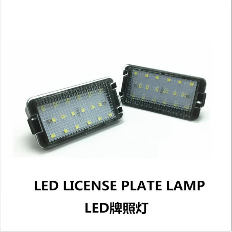 Top selling !!Canbus 2X18SMD LED License Plate Light For SEAT ALTEA AROSA IBIZA CORDOBA LEON TOLEDO White Color
Top selling !!Canbus 2X18SMD LED License Plate Light For SEAT ALTEA AROSA IBIZA CORDOBA LEON TOLEDO White Color