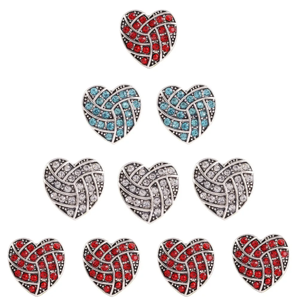 New 5pcs/lot High Quality 18mm Alloy Heart Fashion Snap Button Bracelet Charm Rhinestone Button ginger Crystal Snaps Jewelry
New 5pcs/lot High Quality 18mm Alloy Heart Fashion Snap Button Bracelet Charm Rhinestone Button ginger Crystal Snaps Jewelry