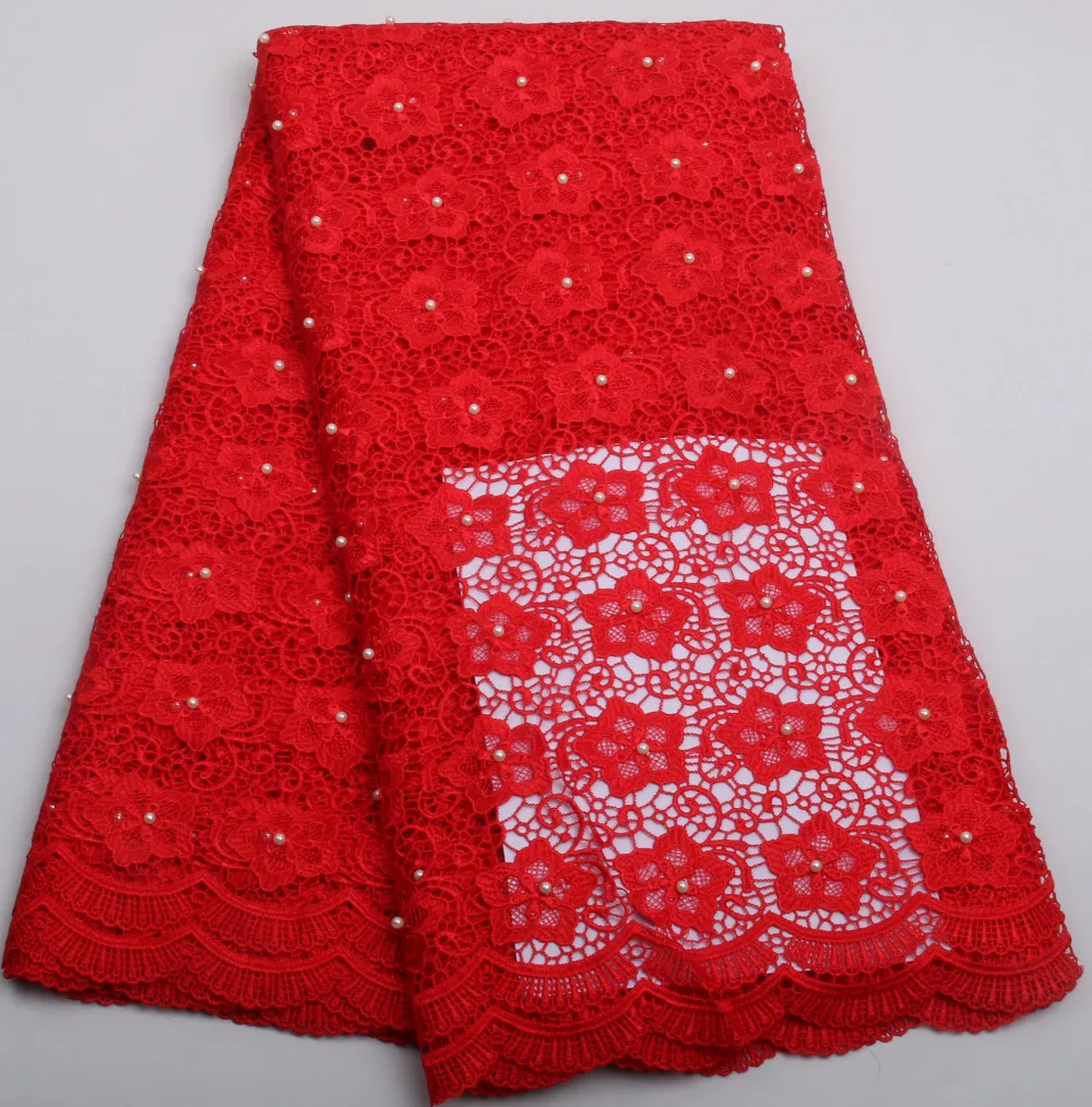 Red Bridal Wedding Lace High quality Swiss Cotton Guipure Lace Fabric 5 Yards Nigerian Cord Lace Fabrics APW213B-1
Red Bridal Wedding Lace High quality Swiss Cotton Guipure Lace Fabric 5 Yards Nigerian Cord Lace Fabrics APW213B-1