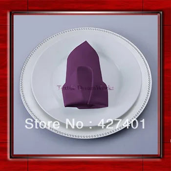 High Quality 45x45cm Plum Polyester Plain Napkin / Table Napkin / Hotel Napkin / Dinner Napkin (Factory Direct Sale)
High Quality 45x45cm Plum Polyester Plain Napkin / Table Napkin / Hotel Napkin / Dinner Napkin (Factory Direct Sale)