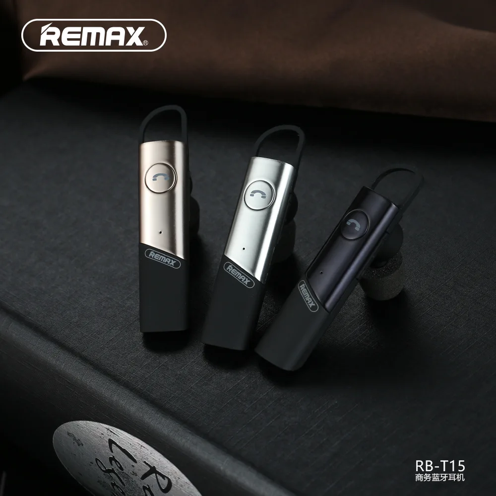 Hot sales Remax RB-T15 wireless business Bluetooth headset intelligent noise reduction voice reminder mini car Bluetooth headset
Hot sales Remax RB-T15 wireless business Bluetooth headset intelligent noise reduction voice reminder mini car Bluetooth headset