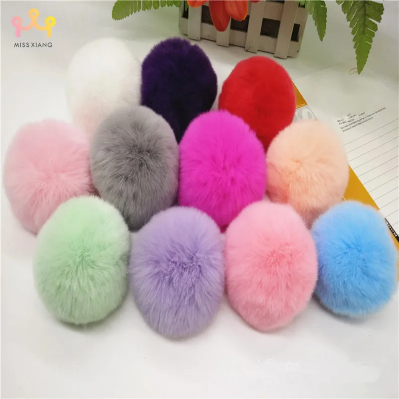 Missxiang Big 8CM Fur PomPom KeyChain Rabbit Hair Bulb Bag pom pom Ball key chain DIY Pendant poret clef for women Lovely Fluffy
Missxiang Big 8CM Fur PomPom KeyChain Rabbit Hair Bulb Bag pom pom Ball key chain DIY Pendant poret clef for women Lovely Fluffy