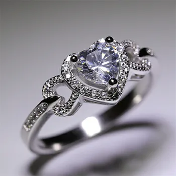 S925 Sterling Silver Jewelry Rings For Women White & Pink Heart Stone Wedding Romantic Ring 2017 Engagement Accessories Bijoux
S925 Sterling Silver Jewelry Rings For Women White & Pink Heart Stone Wedding Romantic Ring 2017 Engagement Accessories Bijoux