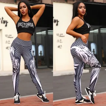Honeycomb Skull Fitness Legging Sexy Fashion Print jogging Leggings Polyester Wings High Waist Women Workout push up Legging
Honeycomb Skull Fitness Legging Sexy Fashion Print jogging Leggings Polyester Wings High Waist Women Workout push up Legging