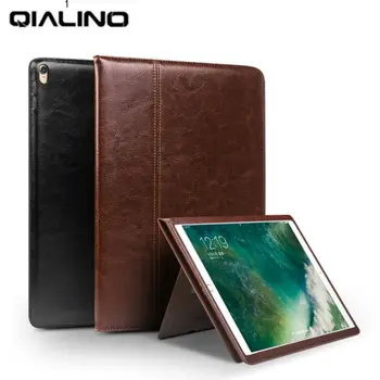 For iPad pro 10.5 Tablet Case Genuine Leather Flip Stents Dormancy Stand Cover for Funda iPad air 3 10.5'' Wallet Cases Qialino
For iPad pro 10.5 Tablet Case Genuine Leather Flip Stents Dormancy Stand Cover for Funda iPad air 3 10.5'' Wallet Cases Qialino