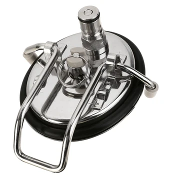 Professional Beer Making Carbonation Lid Kit Cornelius Style HomeBrew Keg Lid With 0.5 Micron Diffusion Stone DIY Beer Supplies
Professional Beer Making Carbonation Lid Kit Cornelius Style HomeBrew Keg Lid With 0.5 Micron Diffusion Stone DIY Beer Supplies