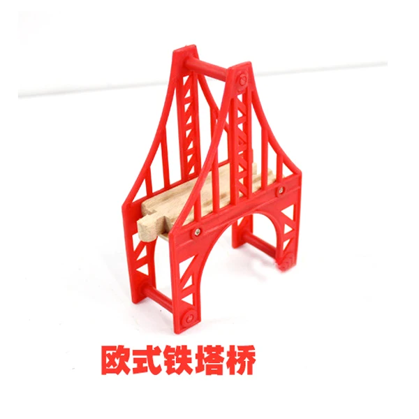 D535 Suitable for wooden rail accessories Red continental tower bridge Compatible with BRIO wooden train tracks
D535 Suitable for wooden rail accessories Red continental tower bridge Compatible with BRIO wooden train tracks