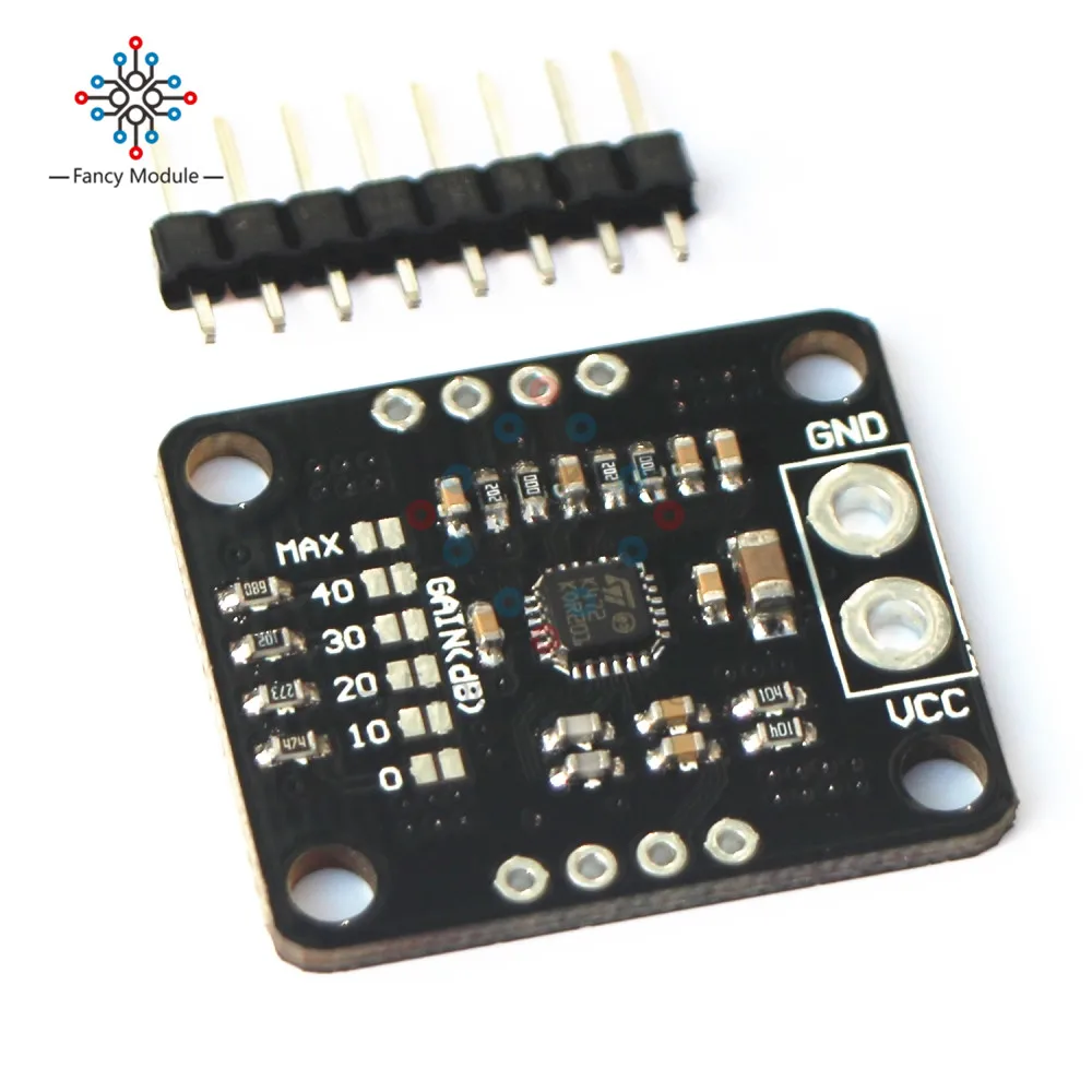 

TS472 Electret Microphone Low Noise Audio Preamplifier Board Sound Amplifier 2V Bias Output Active Low Standby Mode Module
