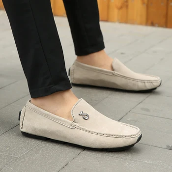 Mocasines hombre 2019 Casual Suede Shoes Man Comfortable Men Loafers Car Driving Shoes Male Flats Slip on Lazy Mens Shoes Khaki
Mocasines hombre 2019 Casual Suede Shoes Man Comfortable Men Loafers Car Driving Shoes Male Flats Slip on Lazy Mens Shoes Khaki