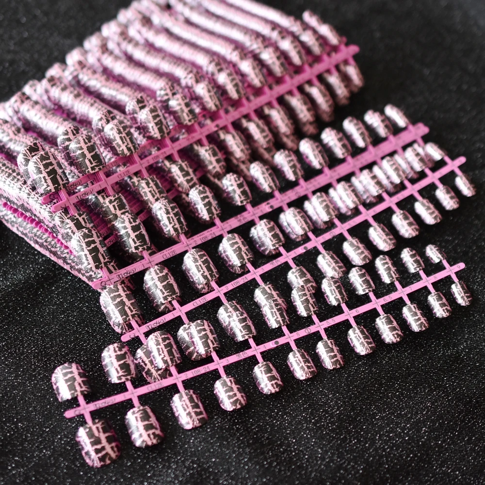 1 Lot Halloween Style Fake Nails Black Purple Cracked Pattern Round Short Fingernails Wholesale
1 Lot Halloween Style Fake Nails Black Purple Cracked Pattern Round Short Fingernails Wholesale