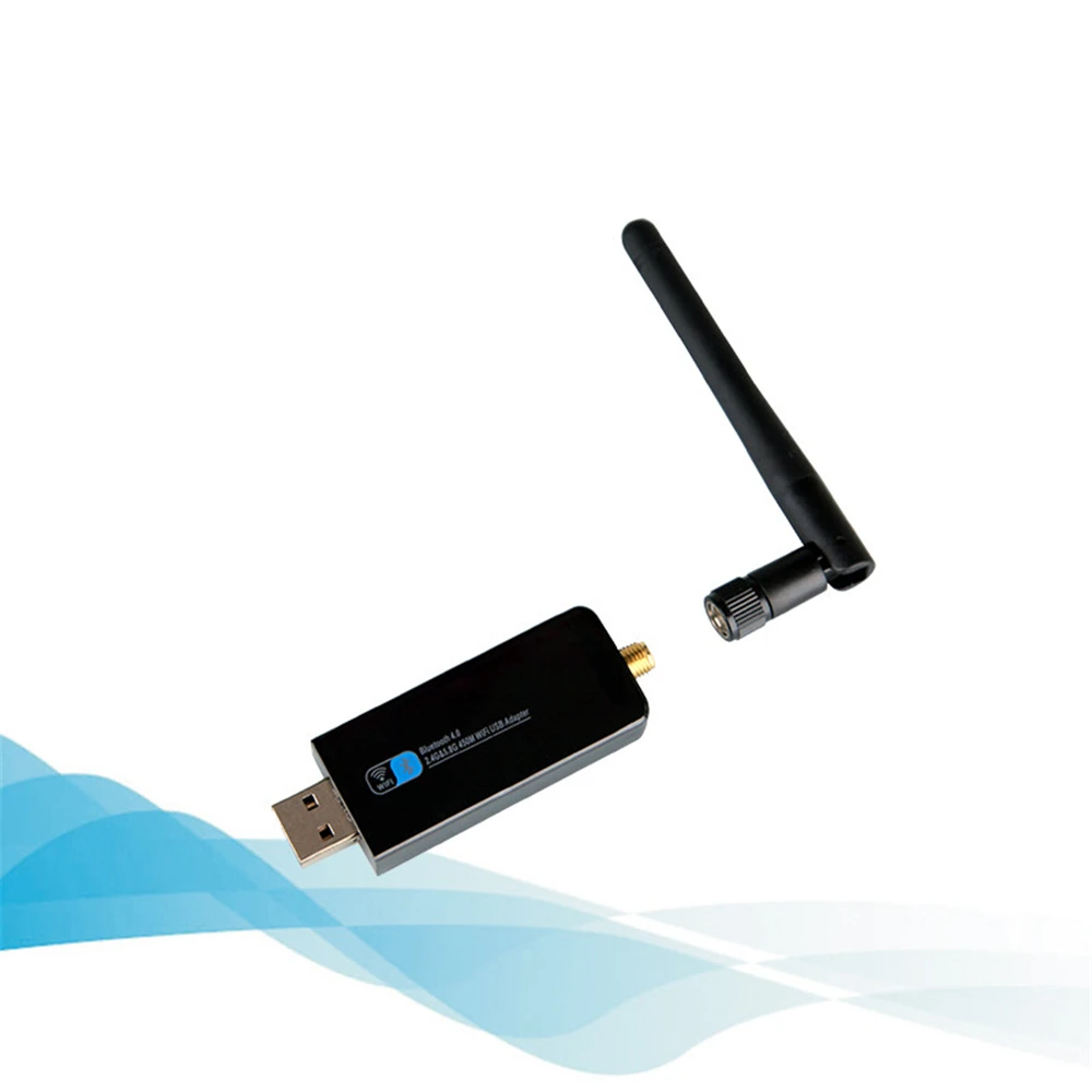 2.4GHz-5.8GHz Double Frequency AC Wireless Bluetooth Network Card 450Mbps Wireless USB WIFI Adapter WIFI Bluetooth 4.0 Receiver
2.4GHz-5.8GHz Double Frequency AC Wireless Bluetooth Network Card 450Mbps Wireless USB WIFI Adapter WIFI Bluetooth 4.0 Receiver